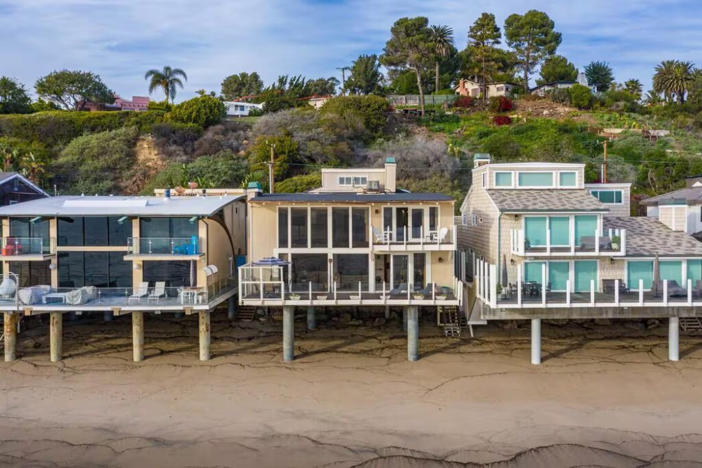The Malibu house that boosted his net worth